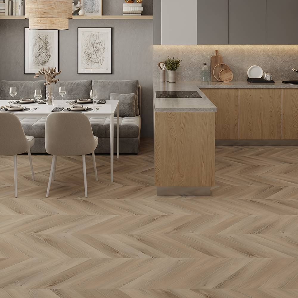 SPC ламинат Alpine Floor Chevron Alpine ECO 18-6 Дуб Синистра Chevron